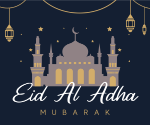 Eid Mubarak Festival Facebook post Image Preview