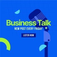 Business Podcast Instagram Post Design