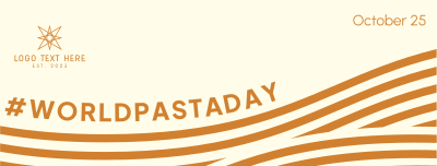 Flowy World Pasta Day Facebook cover Image Preview