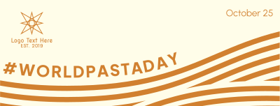 Flowy World Pasta Day Facebook cover