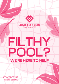 Filthy Pool? Poster Design