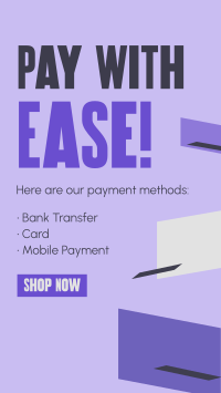 Minimalist Online Payment Instagram Reel Design
