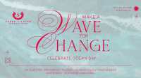 Wave Change Ocean Day Facebook event cover Image Preview