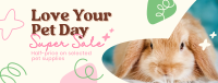 Dainty Pet Day Sale Facebook Cover Design