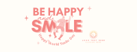 Be Happy And Smile Facebook Cover Design