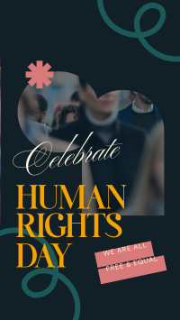 Celebrating Human Rights Instagram reel Image Preview