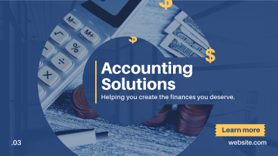 Accounting Solution Facebook event cover Image Preview