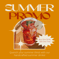 Modern Summer Promo Instagram post Image Preview