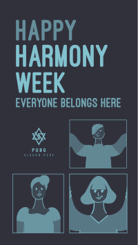 Harmony Diverse People Facebook story Image Preview