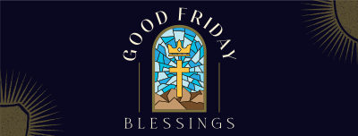 Good Friday Blessings Facebook cover Image Preview