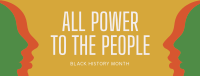 Black History Movement Facebook Cover Design