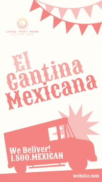 The Mexican Canteen Facebook Story Design