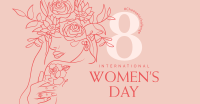 Rose Women's Day Facebook ad Image Preview