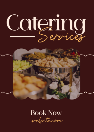 Delicious Catering Services Poster Image Preview