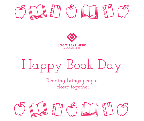 Book Day Message Facebook Post Design Image Preview