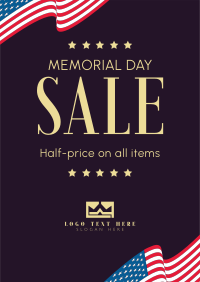 Memorial Day Sale Flyer Image Preview