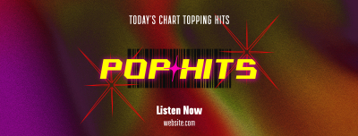Pop Music Hits Facebook cover Image Preview