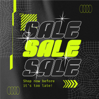 Wireframe Urban Sale Instagram post Image Preview