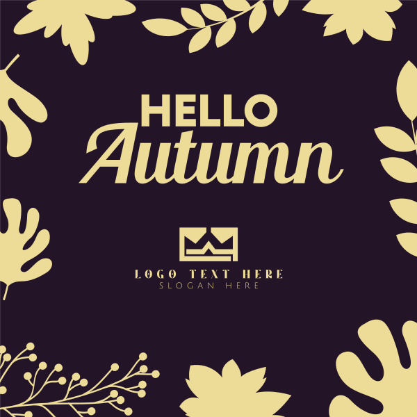 Autumn Season Instagram Post Design Image Preview