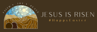 Jesus is Risen Twitter header (cover) Image Preview