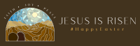 Jesus is Risen Twitter Header Image Preview