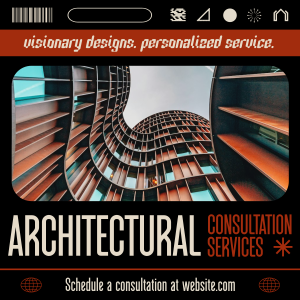 Brutalist Architectural Services Instagram post Image Preview