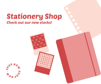 Cute Stationery Shop  Facebook post Image Preview