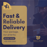 Reliable Courier Delivery Instagram post Image Preview