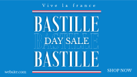 Happy Bastille Day Facebook event cover Image Preview