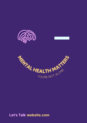 Mental Health Matters Poster Image Preview