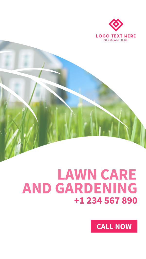 Lawn and Gardening Service Facebook Story Design Image Preview