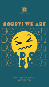 Sorry Sold Out Instagram story Image Preview