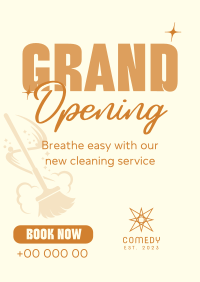 Cleaning Services Poster Design