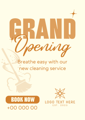 Cleaning Services Poster Image Preview
