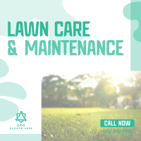 Clean Lawn Care Instagram post Image Preview