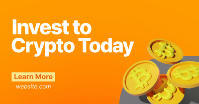 Invest to Crypto Facebook ad Image Preview