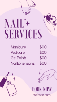 Nail Spa Magic TikTok Video Preview