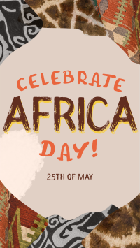 Africa Day Celebration YouTube Short Design