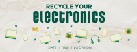 Recycle your Electronics Facebook Cover Design