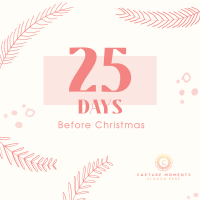 Christmas Countdown Instagram post Image Preview