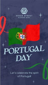 Portugal Day Greeting TikTok Video Image Preview