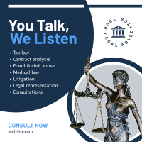 Lady Justice Consultation Instagram post Image Preview