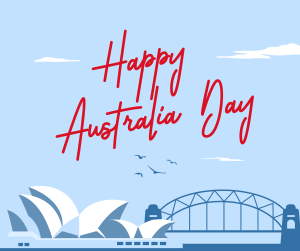 Happy Australia Day Facebook post Image Preview