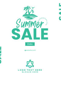 Island Summer Sale Flyer Image Preview