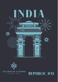 India Gate Flyer Design