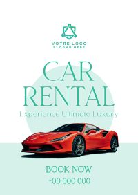 Lux Car Rental Poster Image Preview