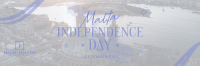 Joyous Malta Independence Twitter Header Image Preview