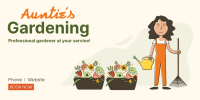 Auntie's Gardening Twitter post Image Preview