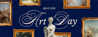 Fancy Art Museum Facebook cover Image Preview