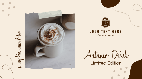 Autumn Drink Facebook Event Cover Design Image Preview